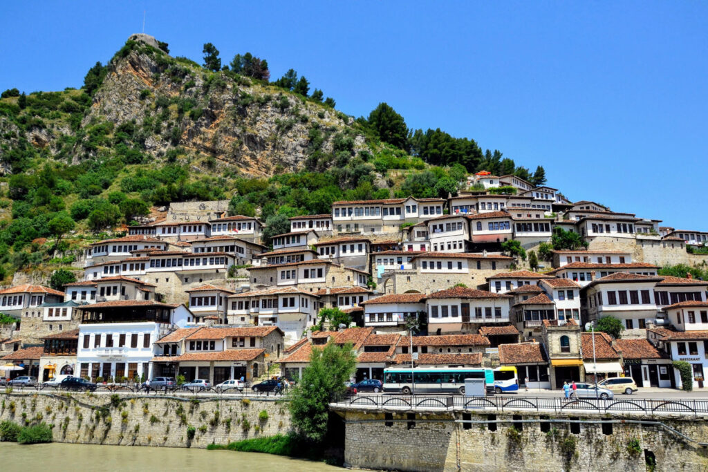 The beautiful city of Berat, Albania