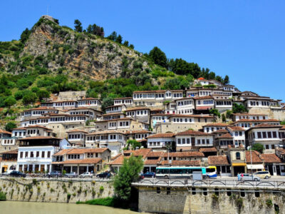 The beautiful city of Berat, Albania