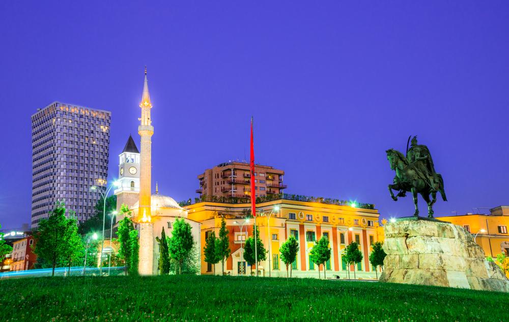 Tirana, the vibrant capital of Albania!